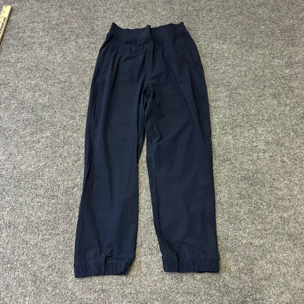 Lululemon Joggers Womens Size 0 Navy Blue Beyond the Studio Stretch Athletic